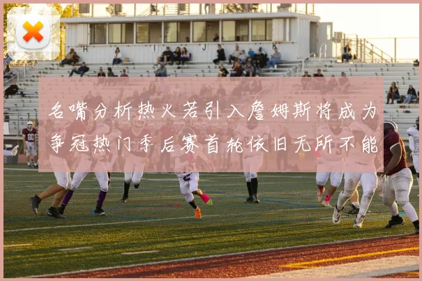 名嘴分析热火若引入詹姆斯将成为争冠热门季后赛首轮依旧无所不能
